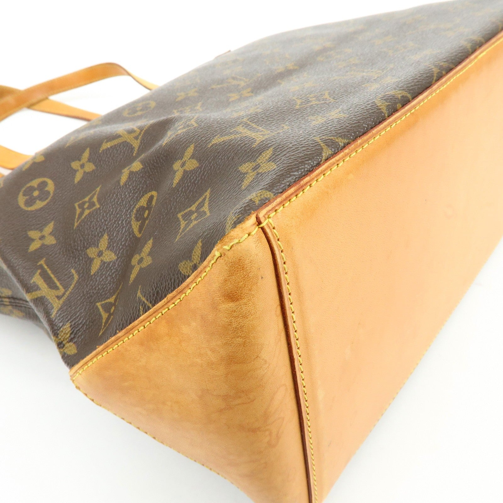 Louis Vuitton Monogram Cabas Mezzo Tote Bag - Brown, Monogram Canvas 