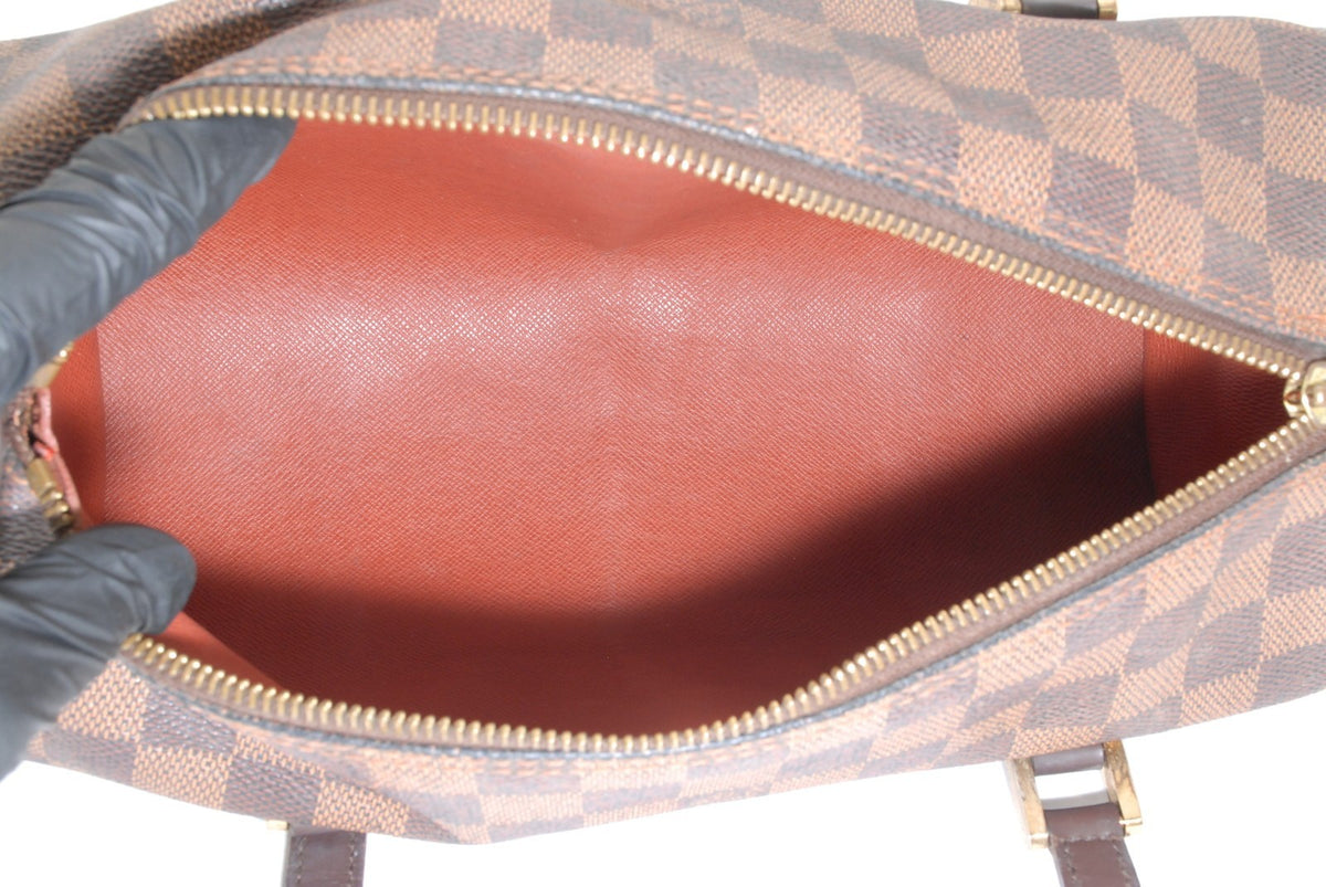 Louis Vuitton Damier Ebene Papillon 30 Hand Bag - Brown, PVC Leather