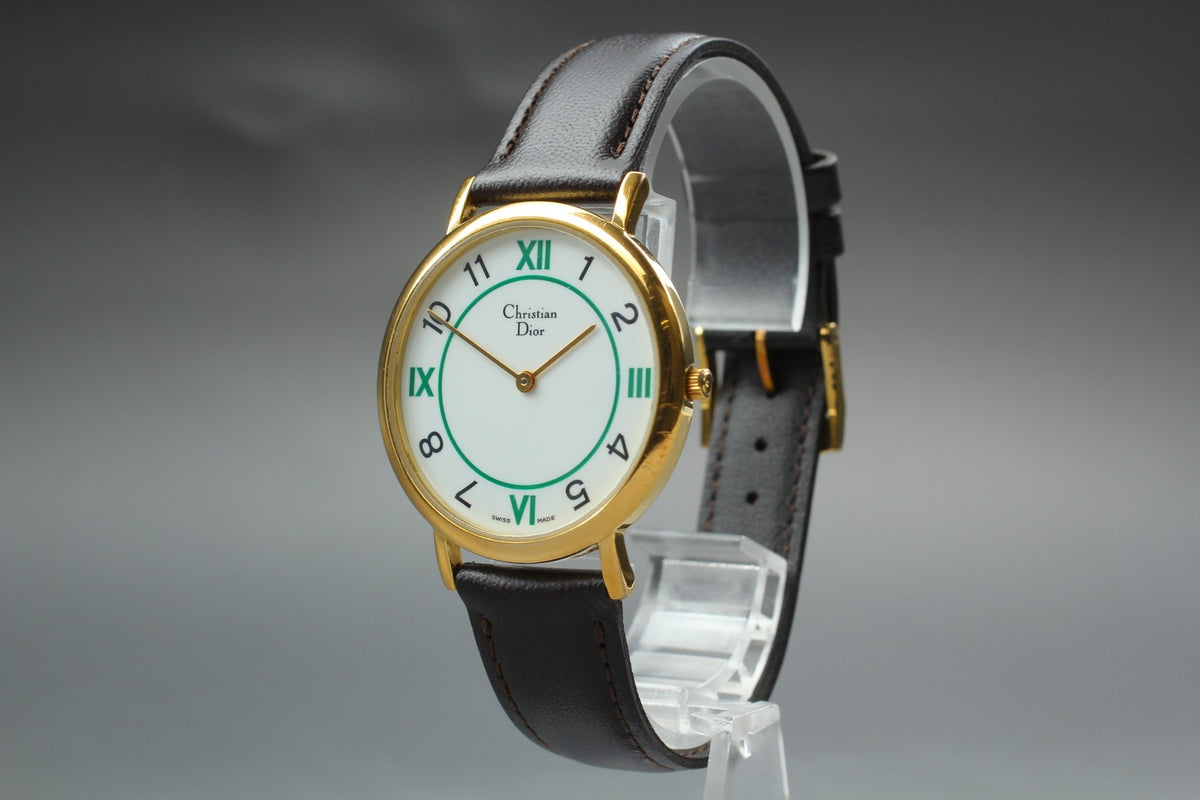 Christian Dior 3059 Wristwatch - White, Stainless Steel