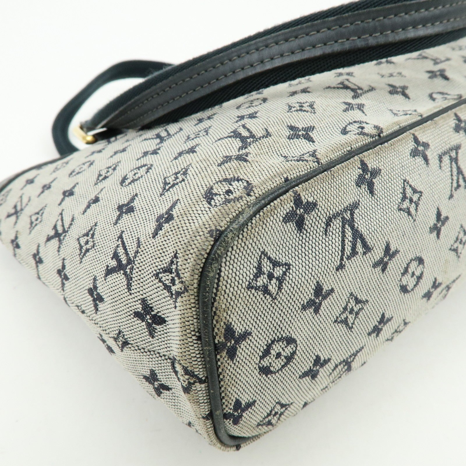 Louis Vuitton Lin Hand Bag - Blue, Monogram Mini Canvas