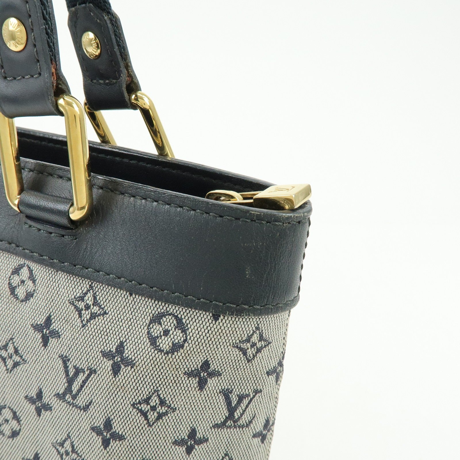 Louis Vuitton Lin Hand Bag - Blue, Monogram Mini Canvas