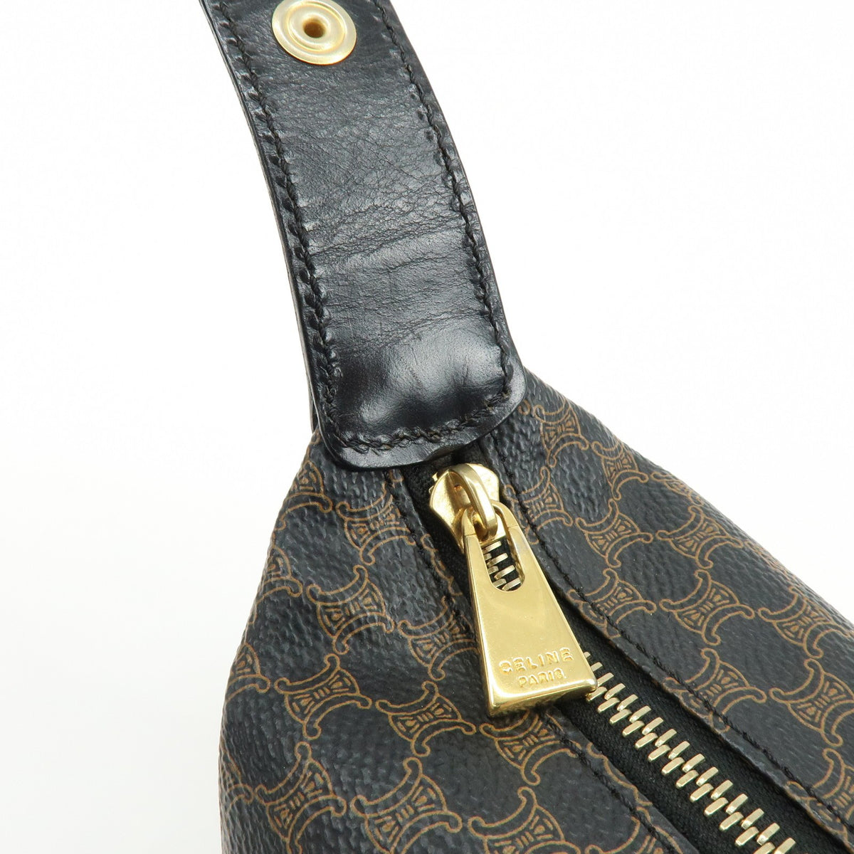 Celine Hand Bag - Black, Brown, PVC, Leather