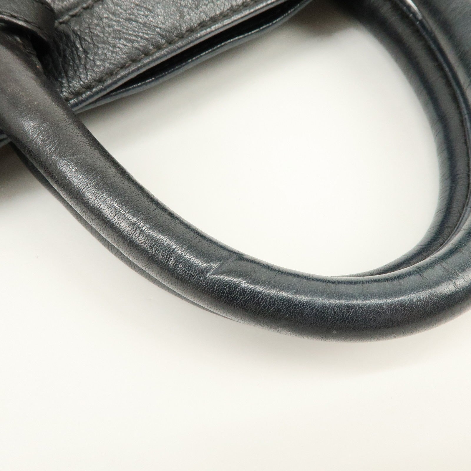 Prada 2Way Bag Hand Bag - Black, Leather