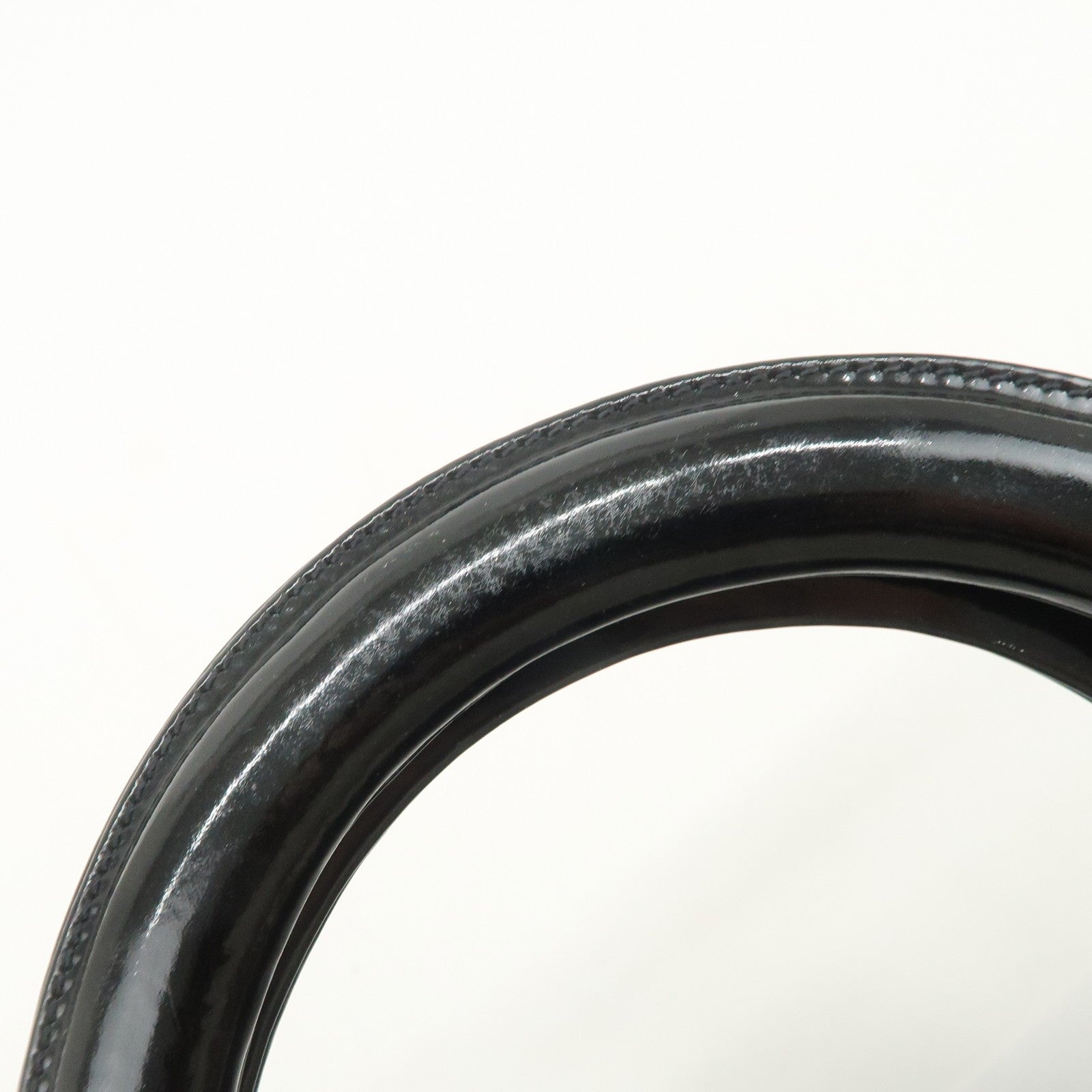 Christian Dior Lady Dior 2Way Hand Bag - Black, Patent Leather