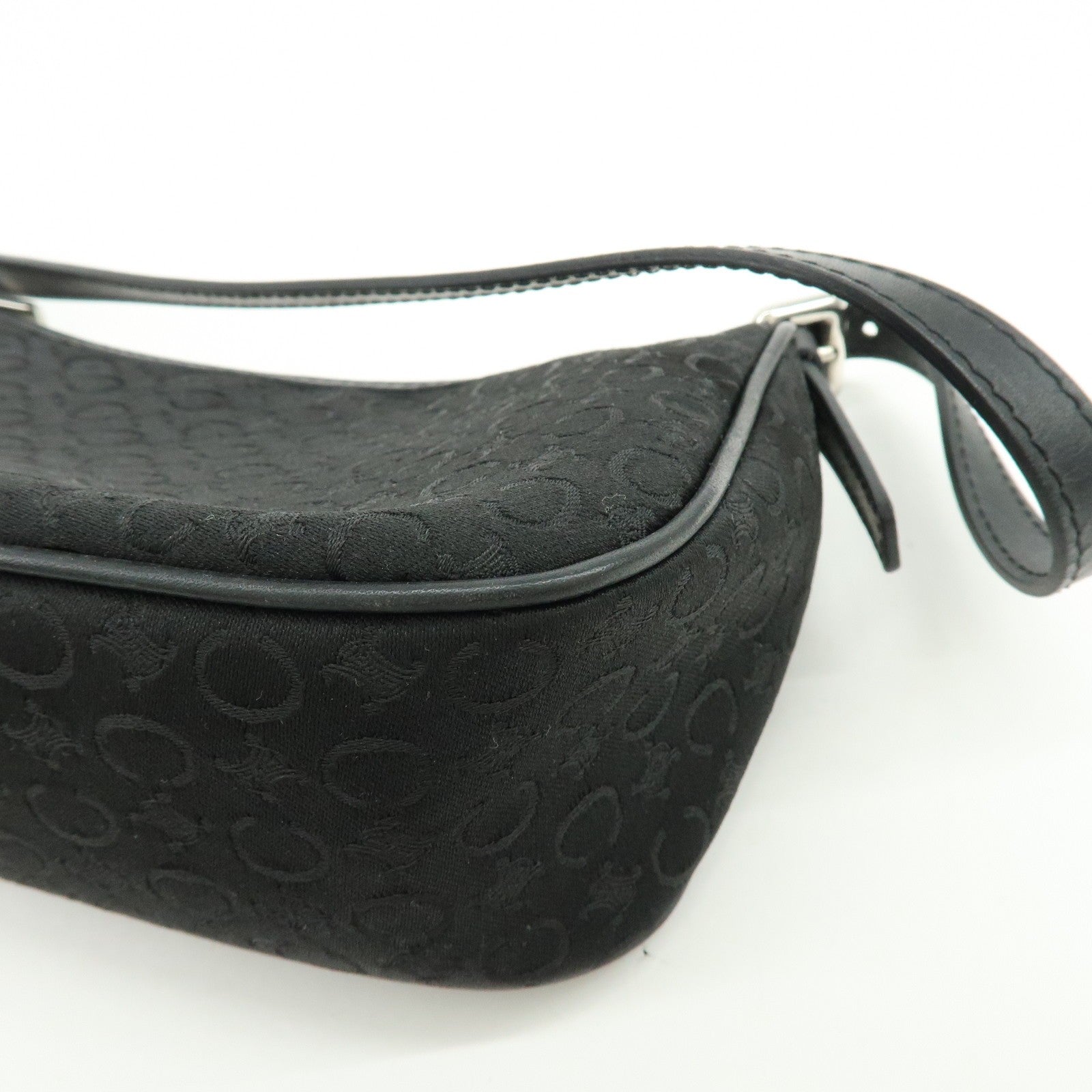 Celine C Macadam Shoulder Bag - Black, Leather