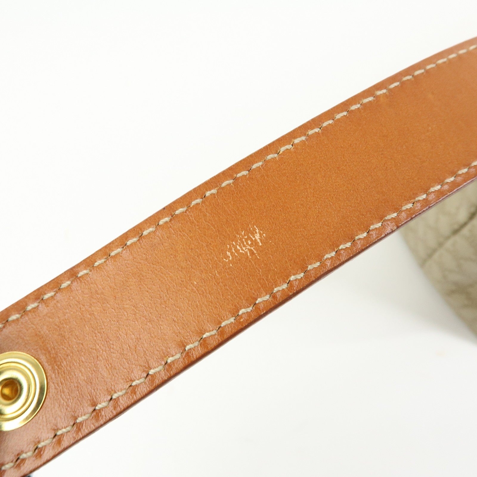 Celine Macadam Hand Bag - Beige, PVC Leather