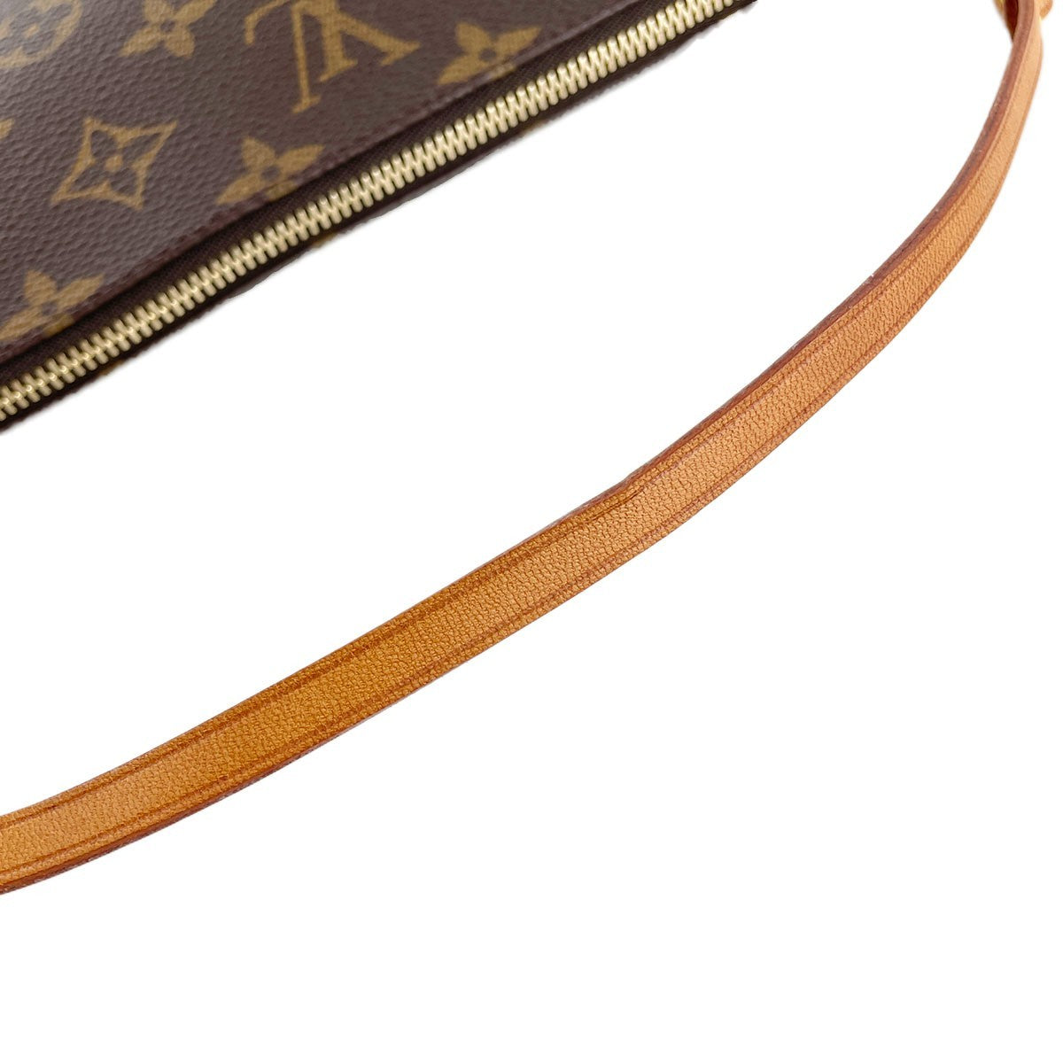 Louis Vuitton Pochette Accessoires Handbag - Brown, Coated Canvas