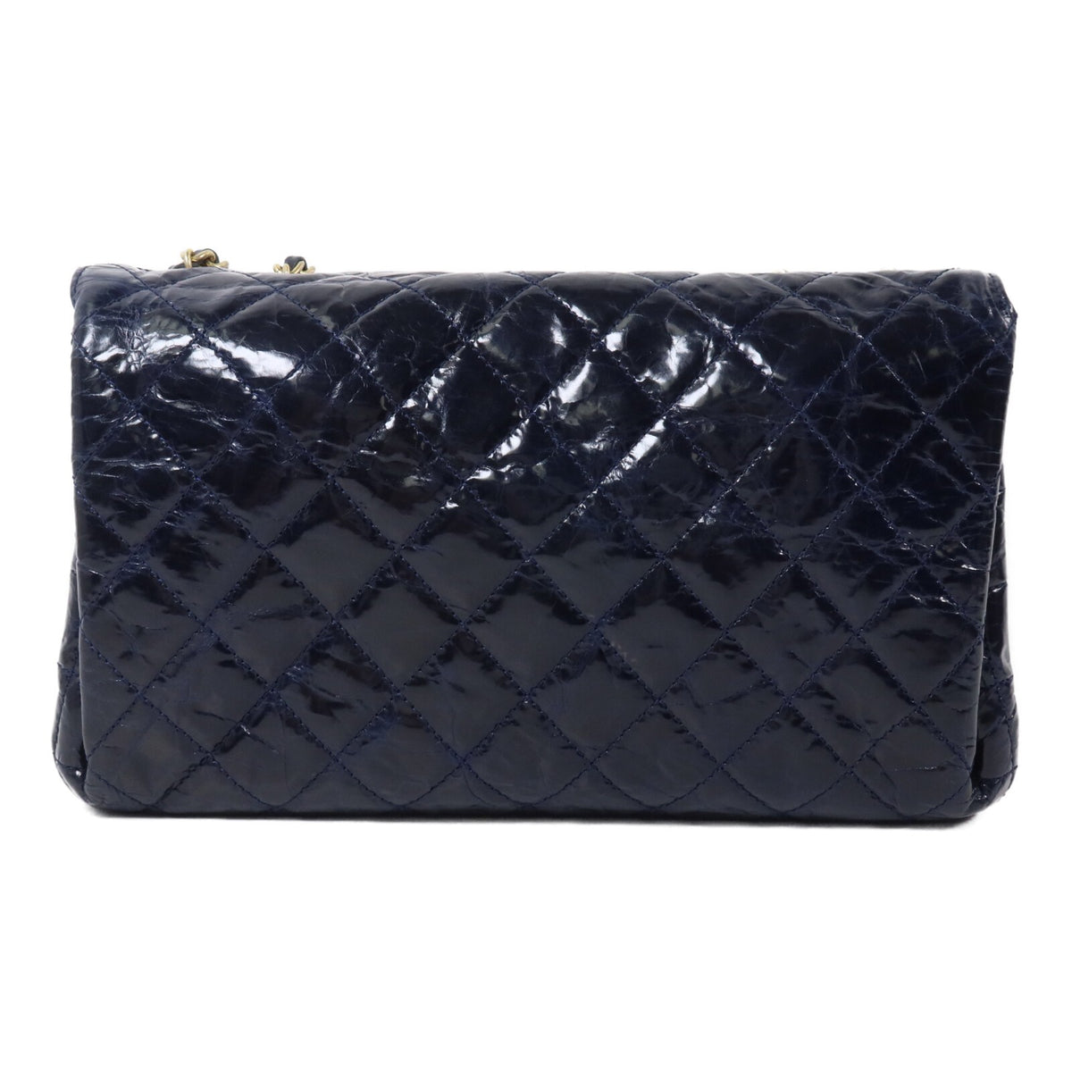 Chanel CC Chain Shoulder Bag - Blue, Calfskin Leather- מגיע עם כרטיס ושקית אבק