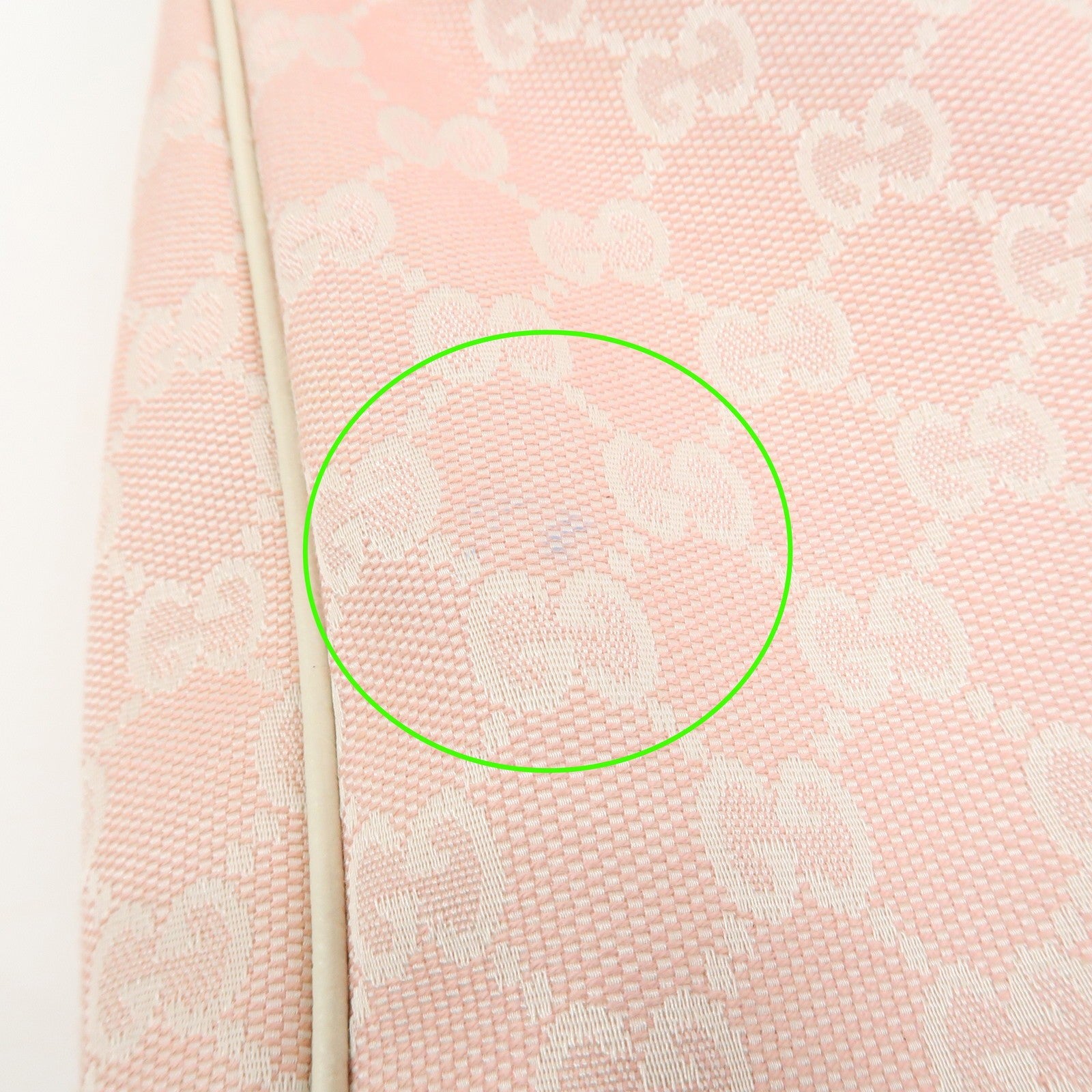 Gucci Shoulder Bag - Pink, Canvas Leather 