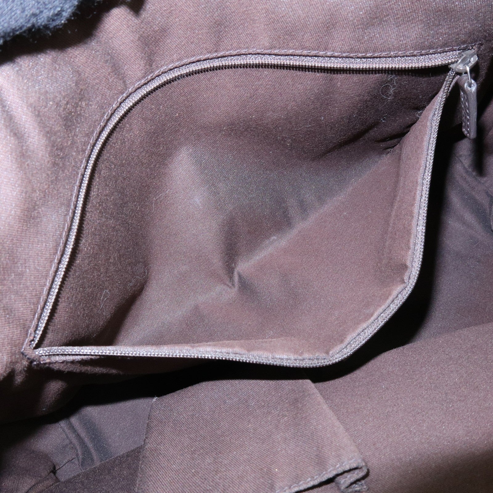Gucci Abbey Tote Bag - Dark Brown, Denim, Leather