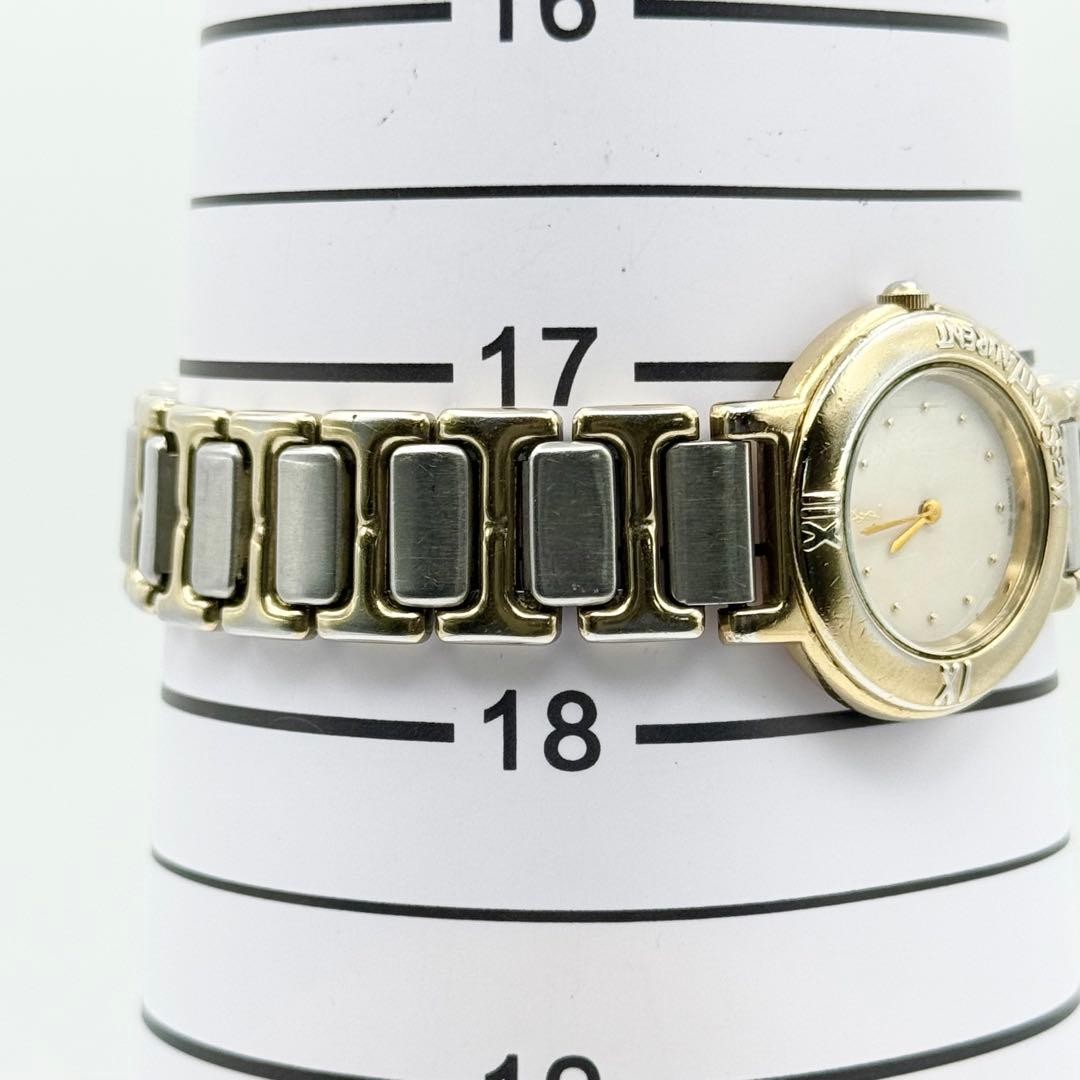 Saint Laurent Quartz Wristwatch - White, Gold