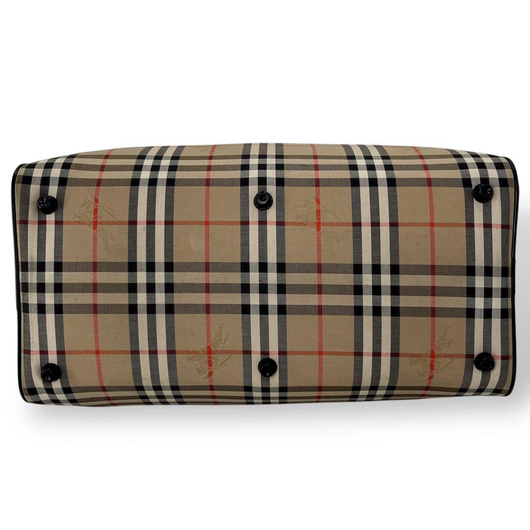 Burberry Boston Bag - Beige, Nylon