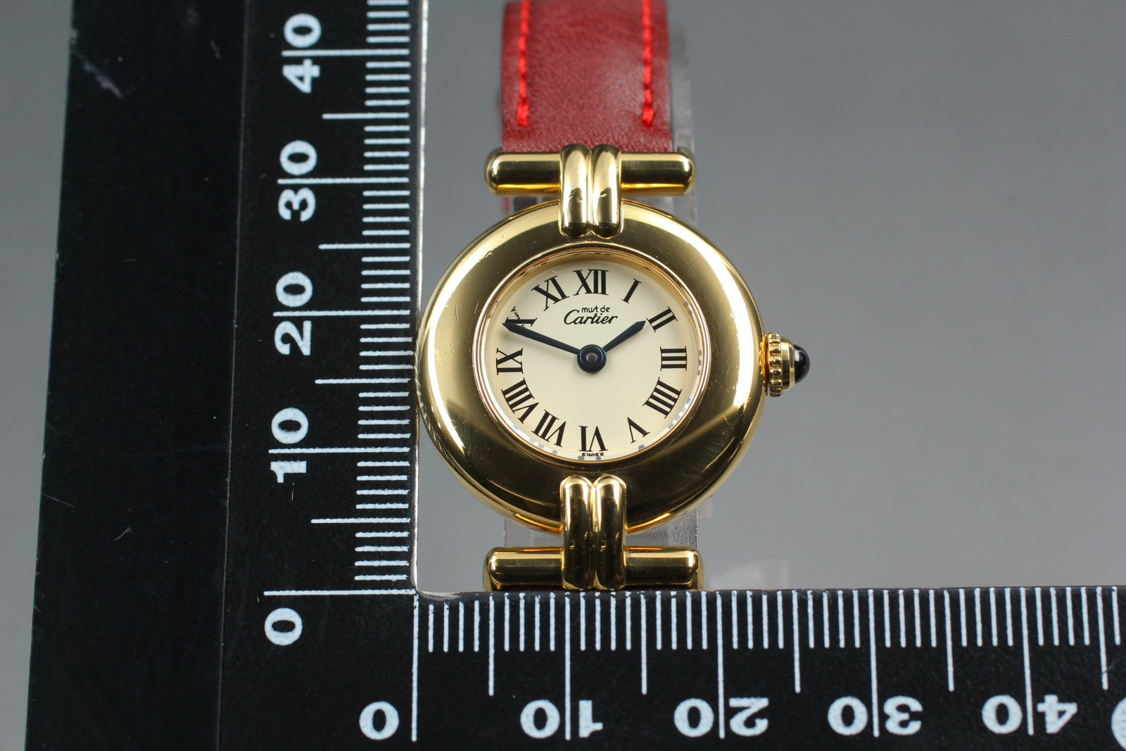 Cartier Must Colisee Wristwatch - Gold, Silver