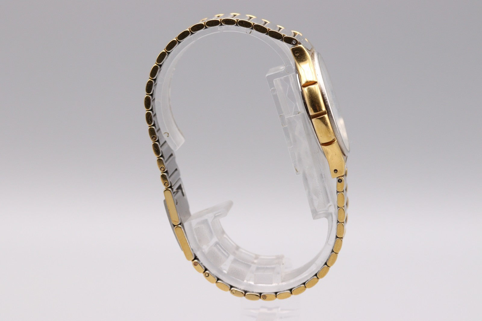 Yves Saint Laurent Vintage Quartz Watch - White, Stainless Steel