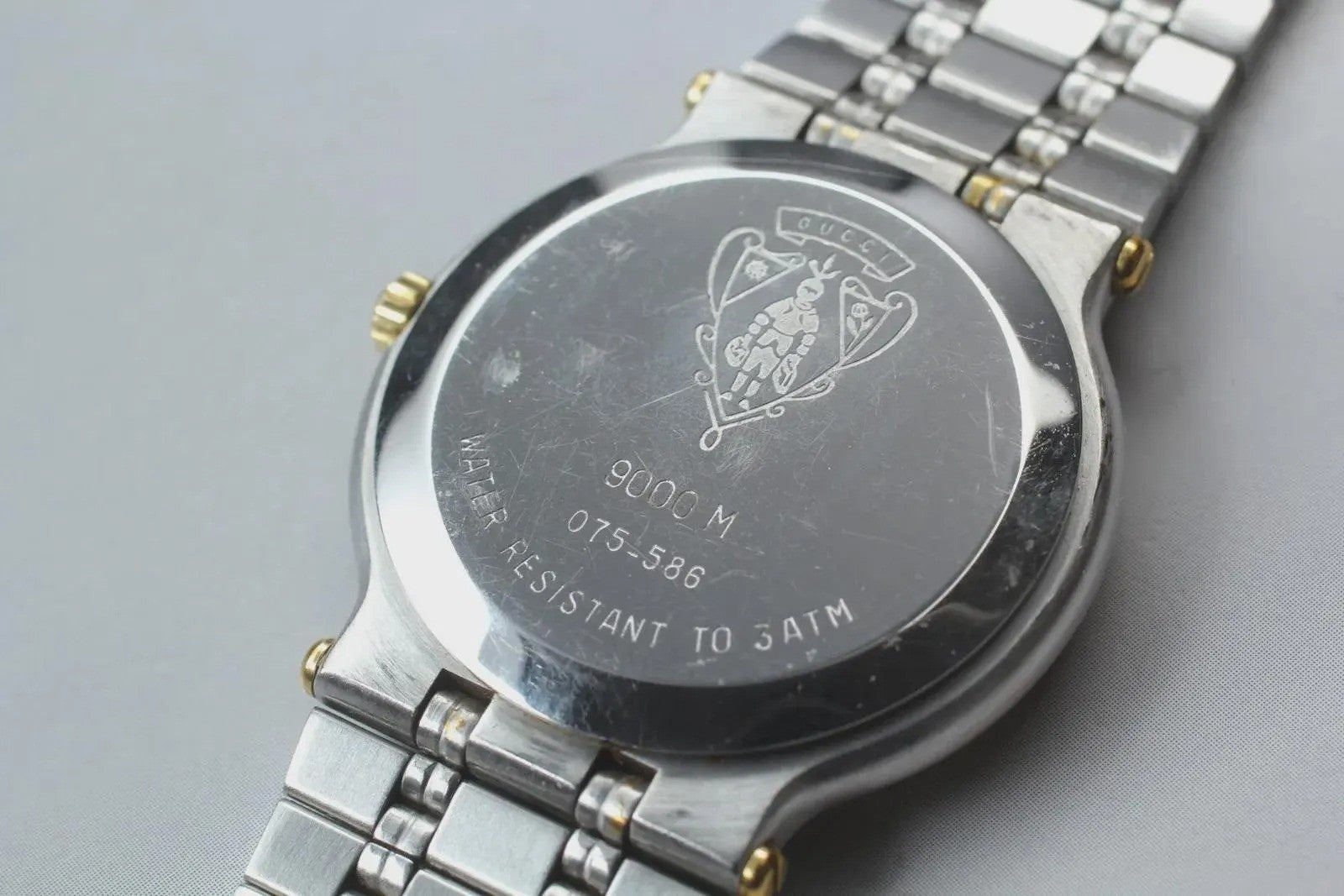 Gucci 9000M Watch - Gold, Stainless Steel