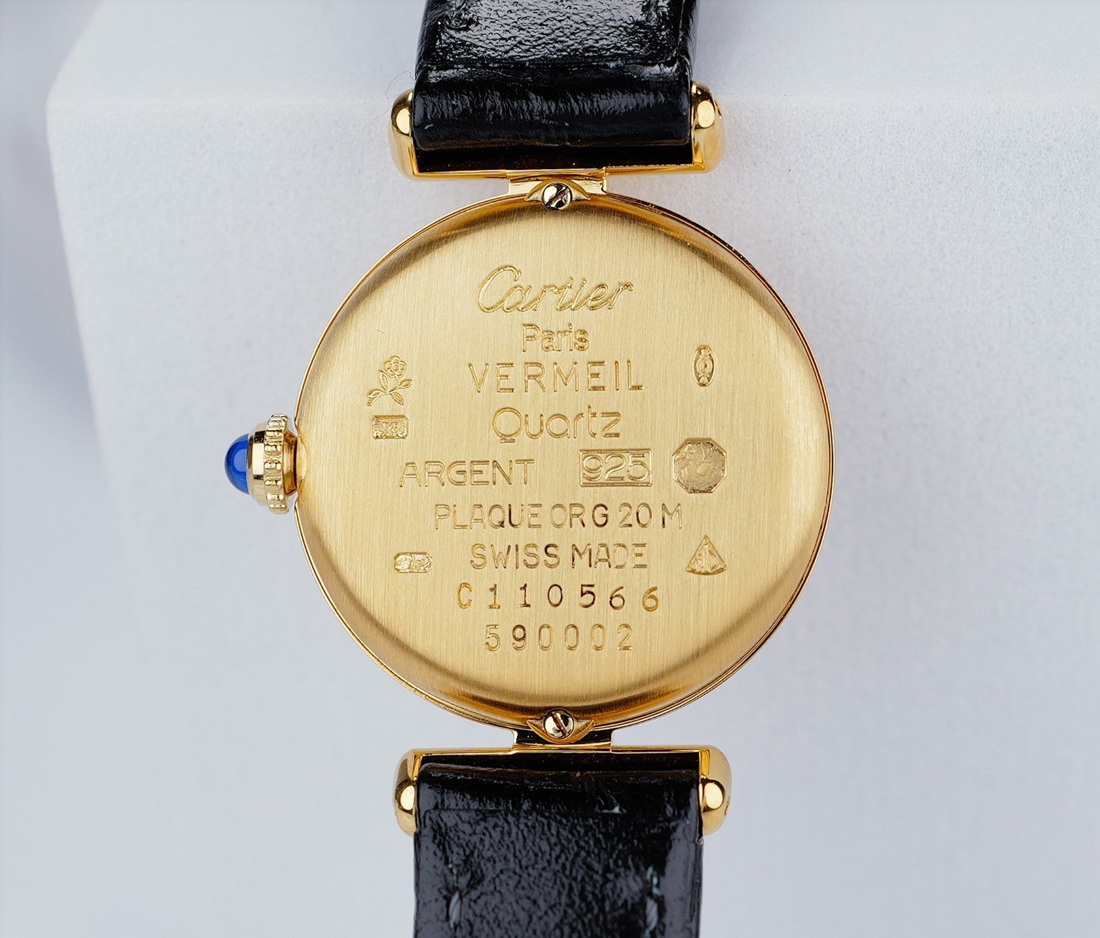 Cartier Must Colisee Watch - Brown, Stainless Steel