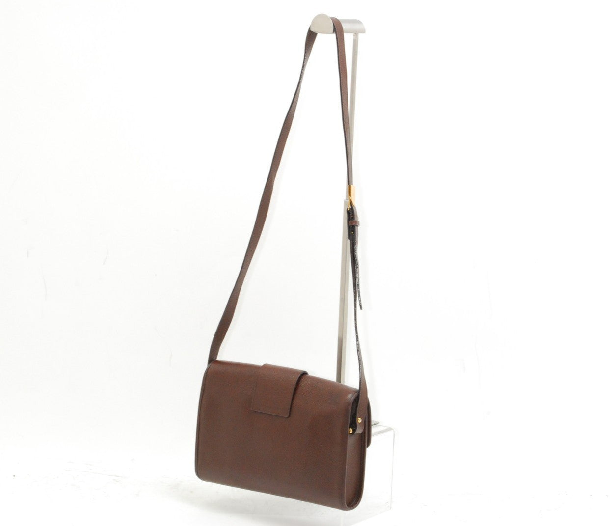 Saint Laurent Vintage Shoulder Cross Body Bag - Brown, Leather