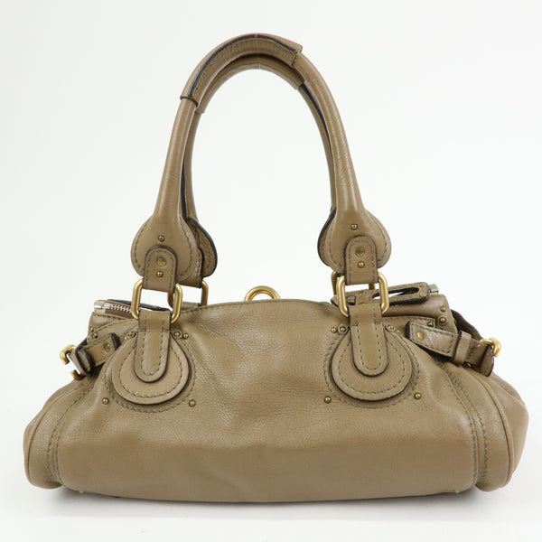 Chloe Paddington Hand Bag - Brown, Leather
