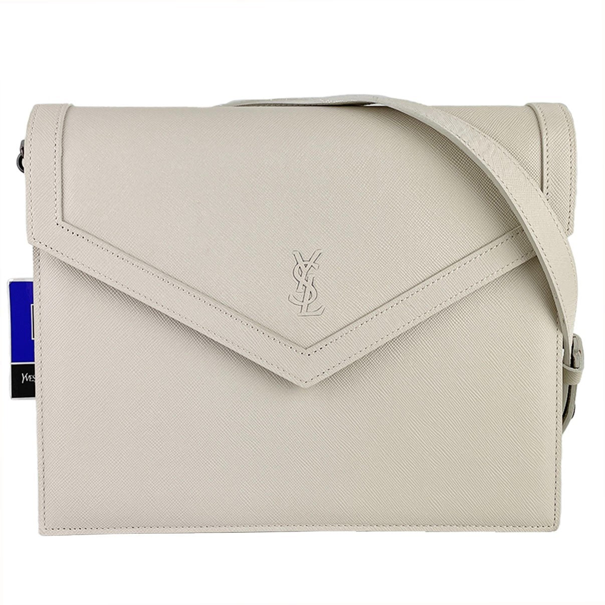 Saint Laurent Shoulder Bag - Off White, Leather