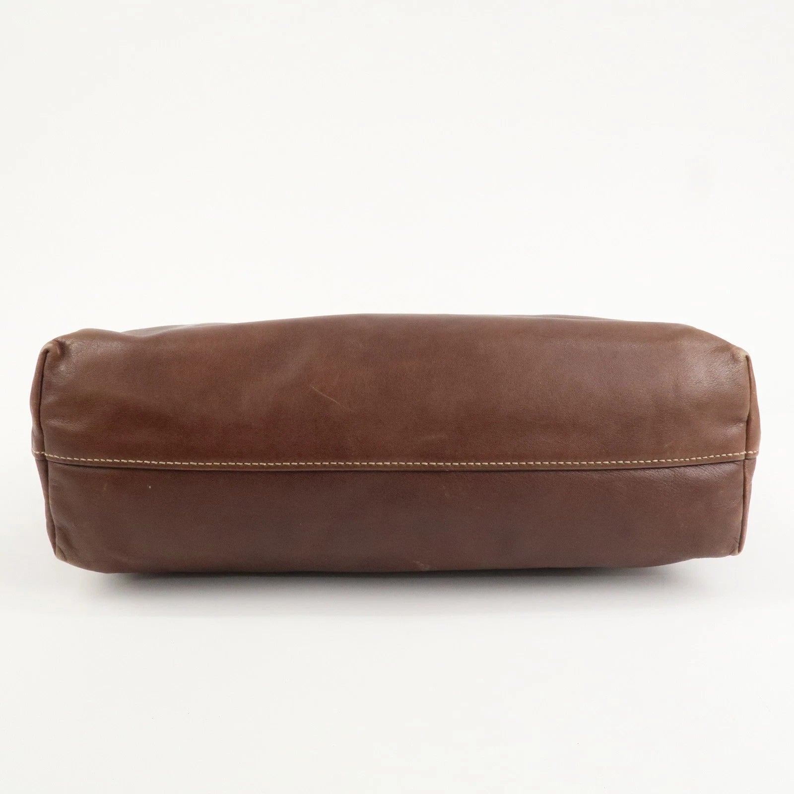 PRADA 2way Bag - Brown, Leather