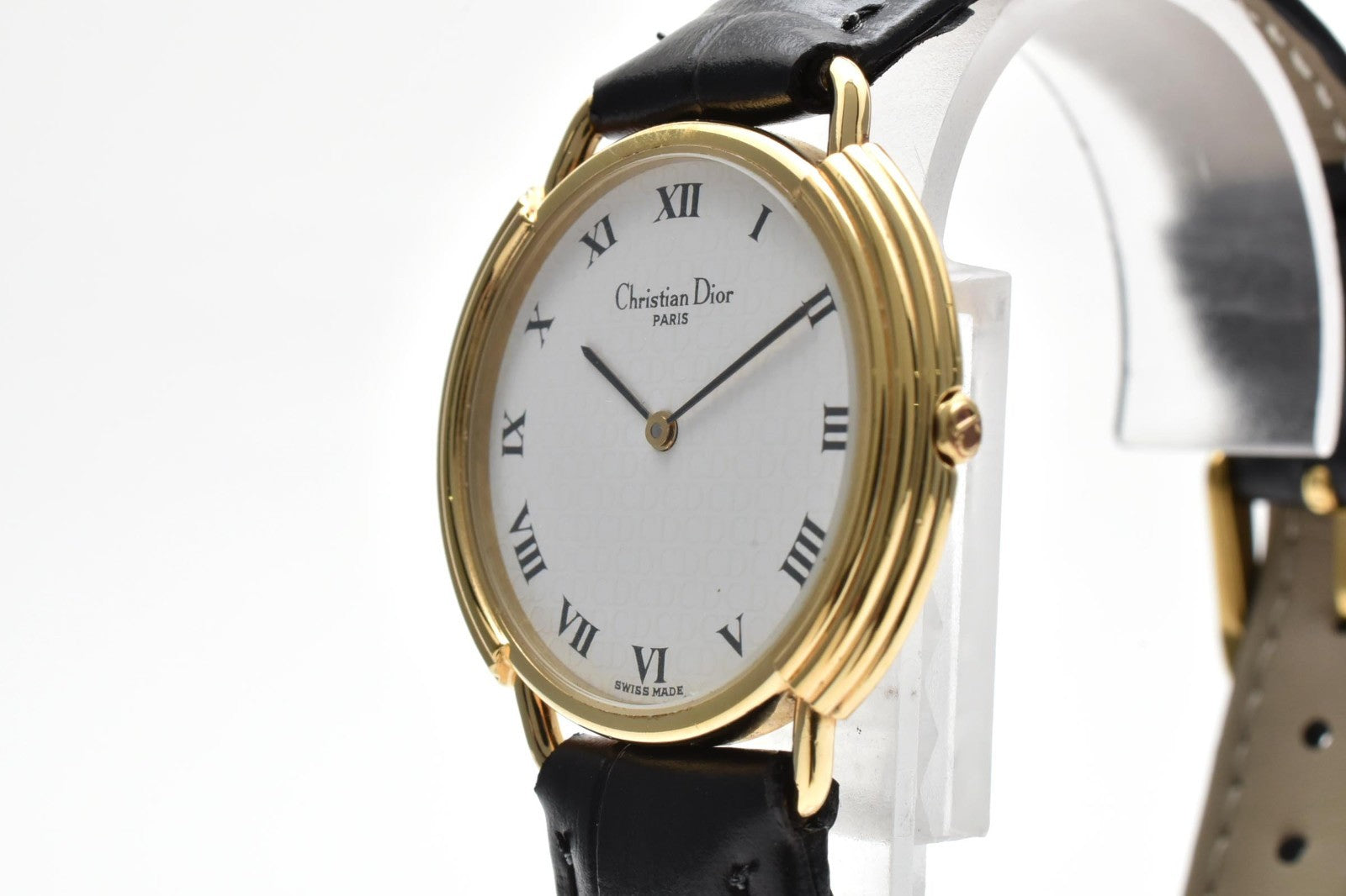 Christian Dior 59.121 Watch - White, Gold Quartz