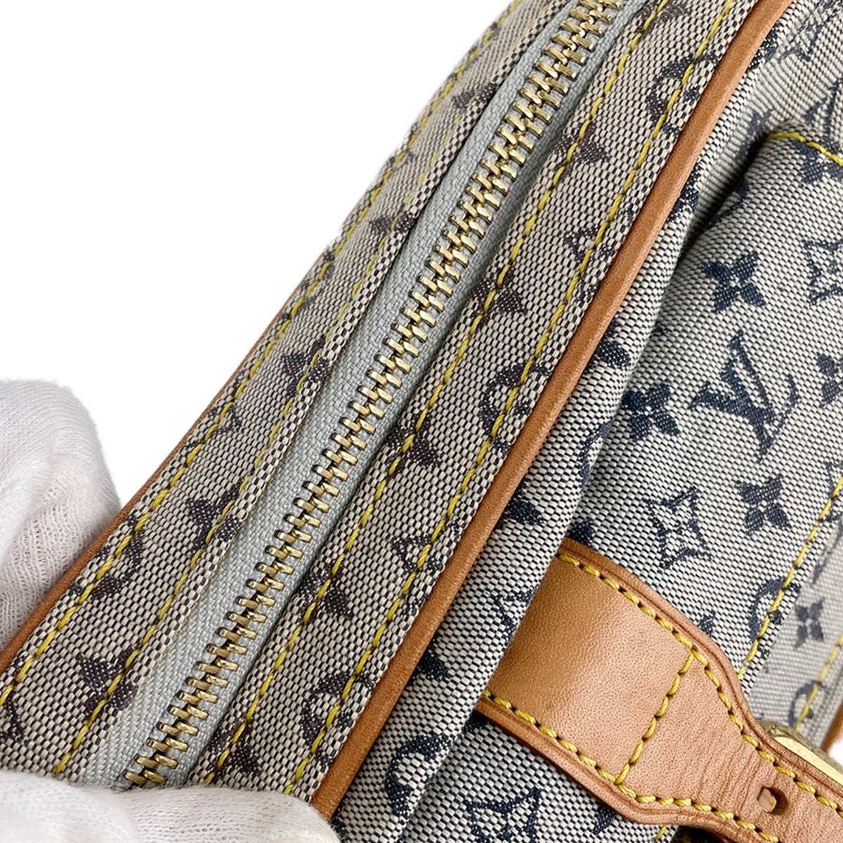 Louis Vuitton Juliet MM Shoulder Bag - Blue, Canvas Fabric