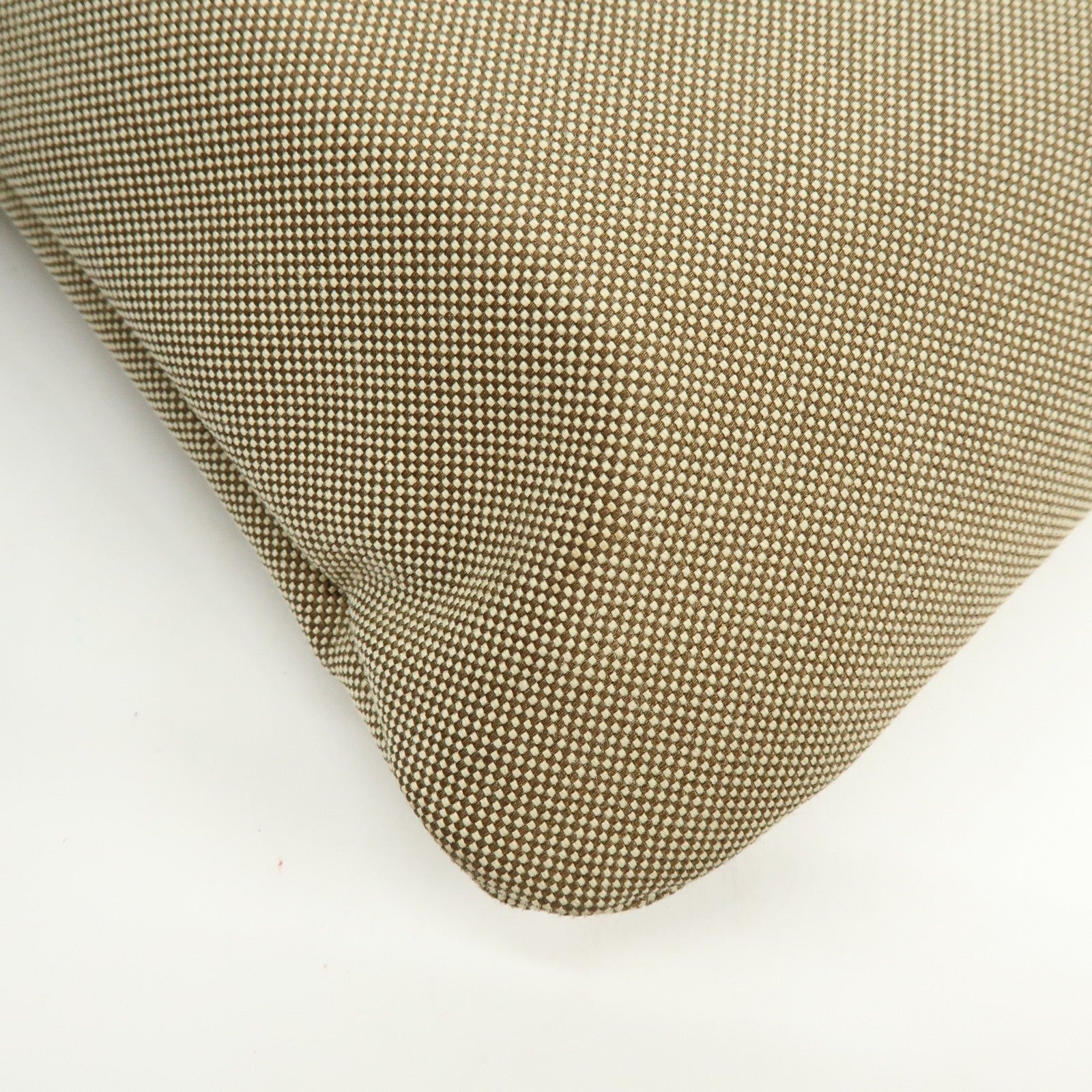 Prada Logo Jacquard Shoulder Bag - Beige, Leather