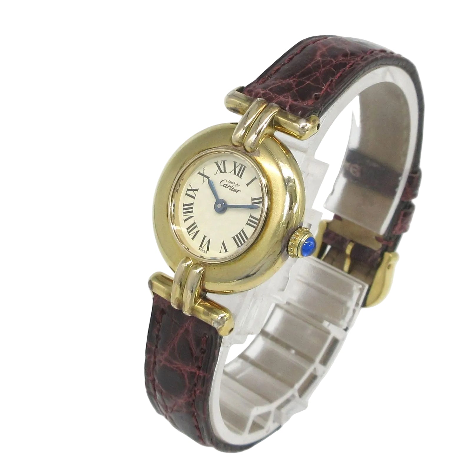 Cartier Must Colisee 590002 Watch - White, Leather