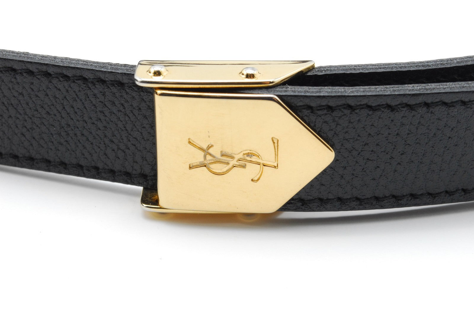 Saint Laurent Yves Saint Laurent Shoulder Cross Body Bag - Black, Leather
