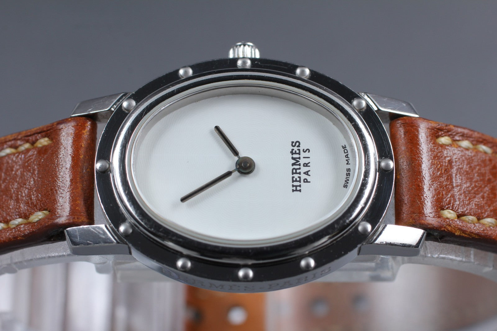 Hermès CO1.210 Watch - Silver, Stainless Steel