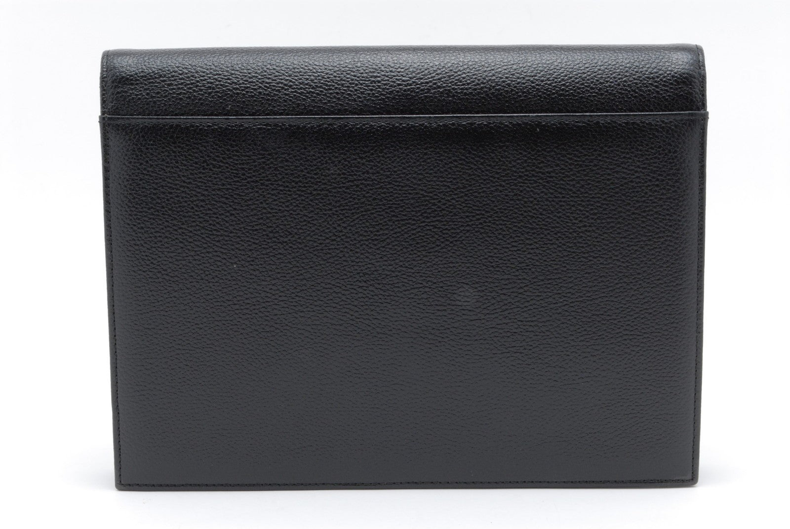 Saint Laurent YSL Clutch Bag - Black, Leather