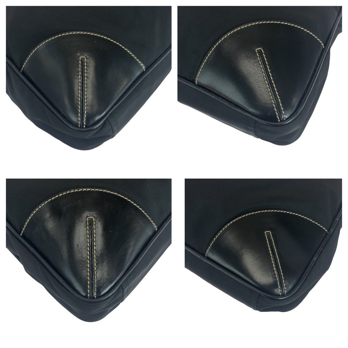 Prada Tessuto Shoulder Bag - Black, Nylon Leather