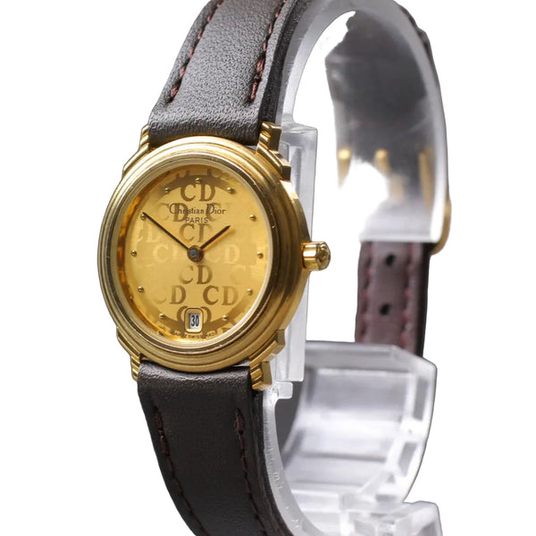 Christian Dior CD Wristwatch - Gold, Gold Plated