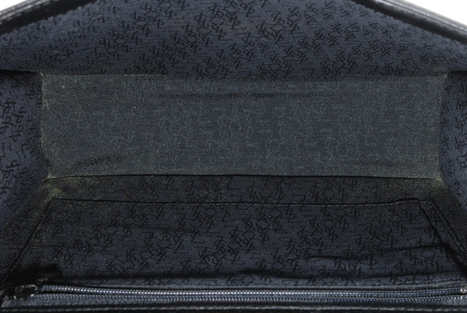 Saint Laurent YSL Envelope Shoulder Bag - Black, Leather