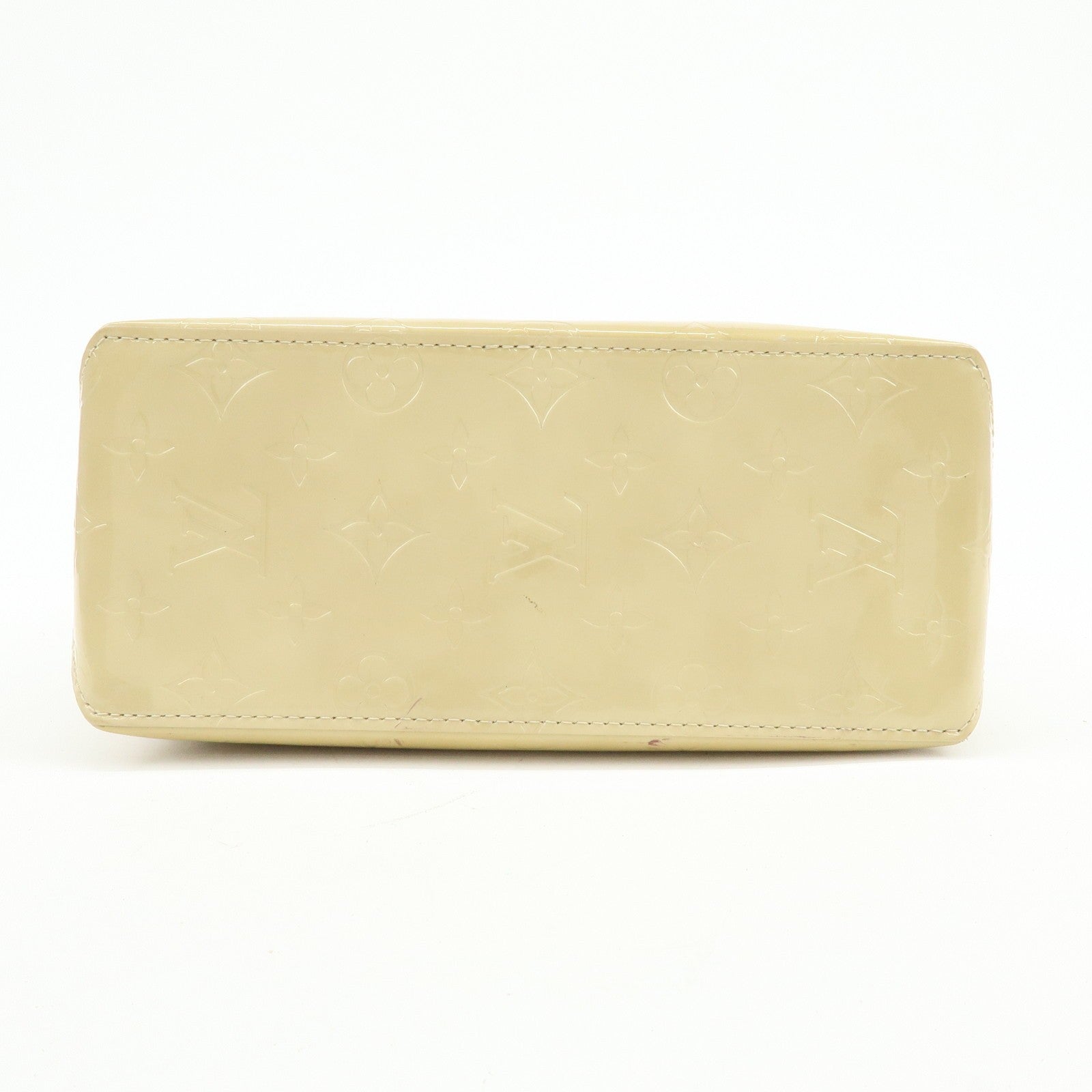 Louis Vuitton Hand Bag - Beige, Vernis Leather