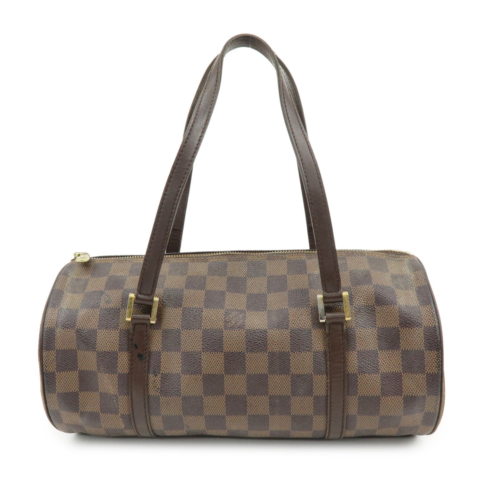 Louis Vuitton Papillon 30 Hand Bag - Damier Ebene, Canvas