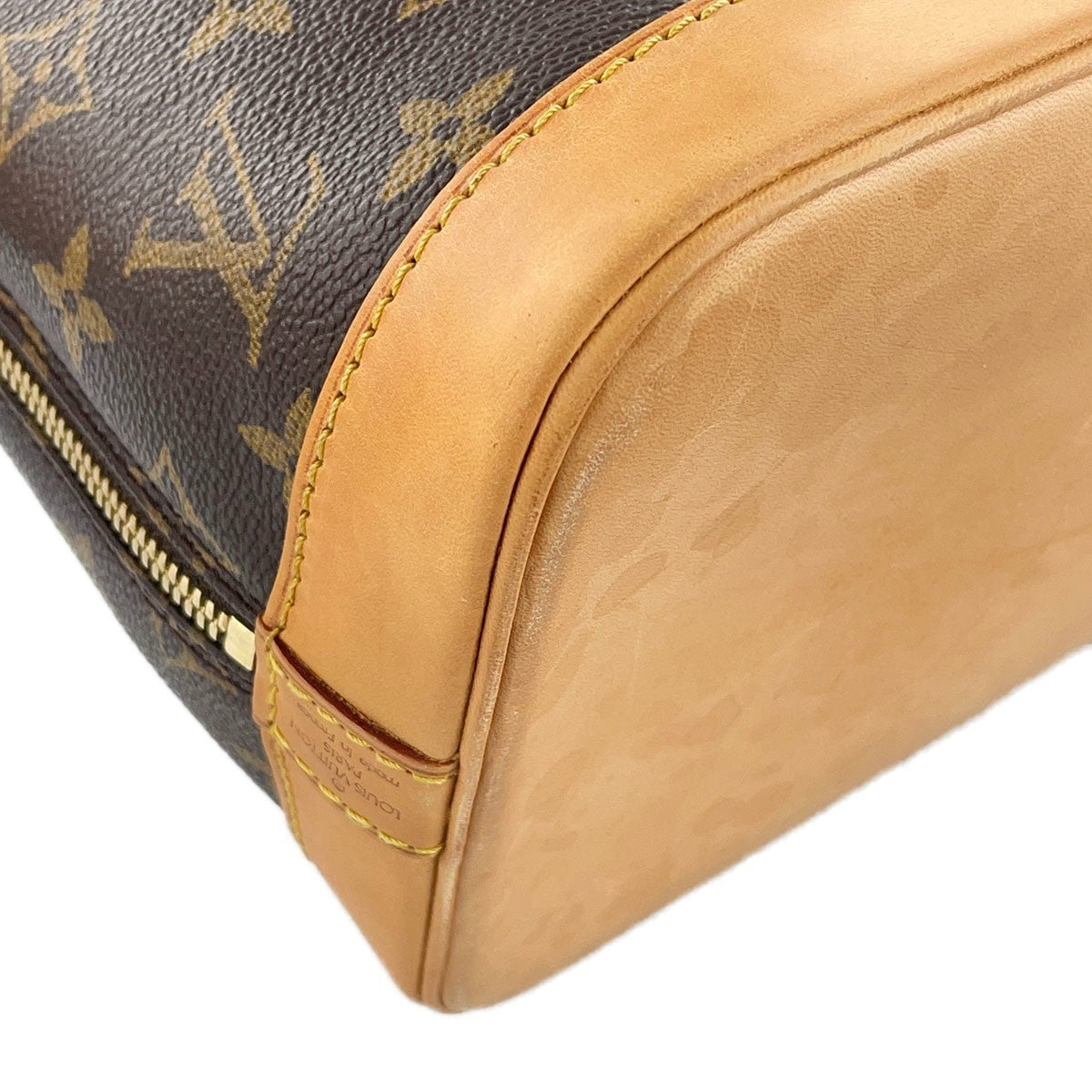 Louis Vuitton Alma Handbag - Brown, Leather