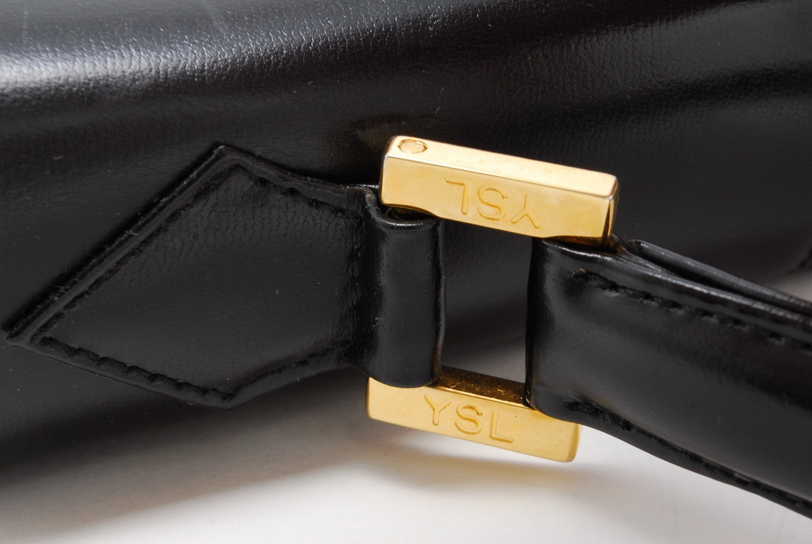 Saint Laurent Hand Tote Bag - Black, Leather