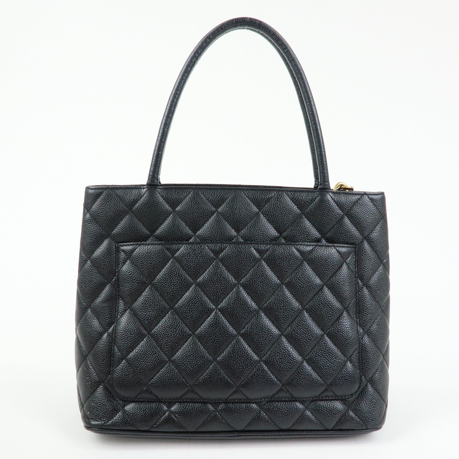 Chanel A01804 Tote Bag - Black, Caviar Skin