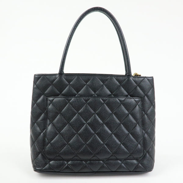 Chanel A01804 Tote Bag - Black, Caviar Skin