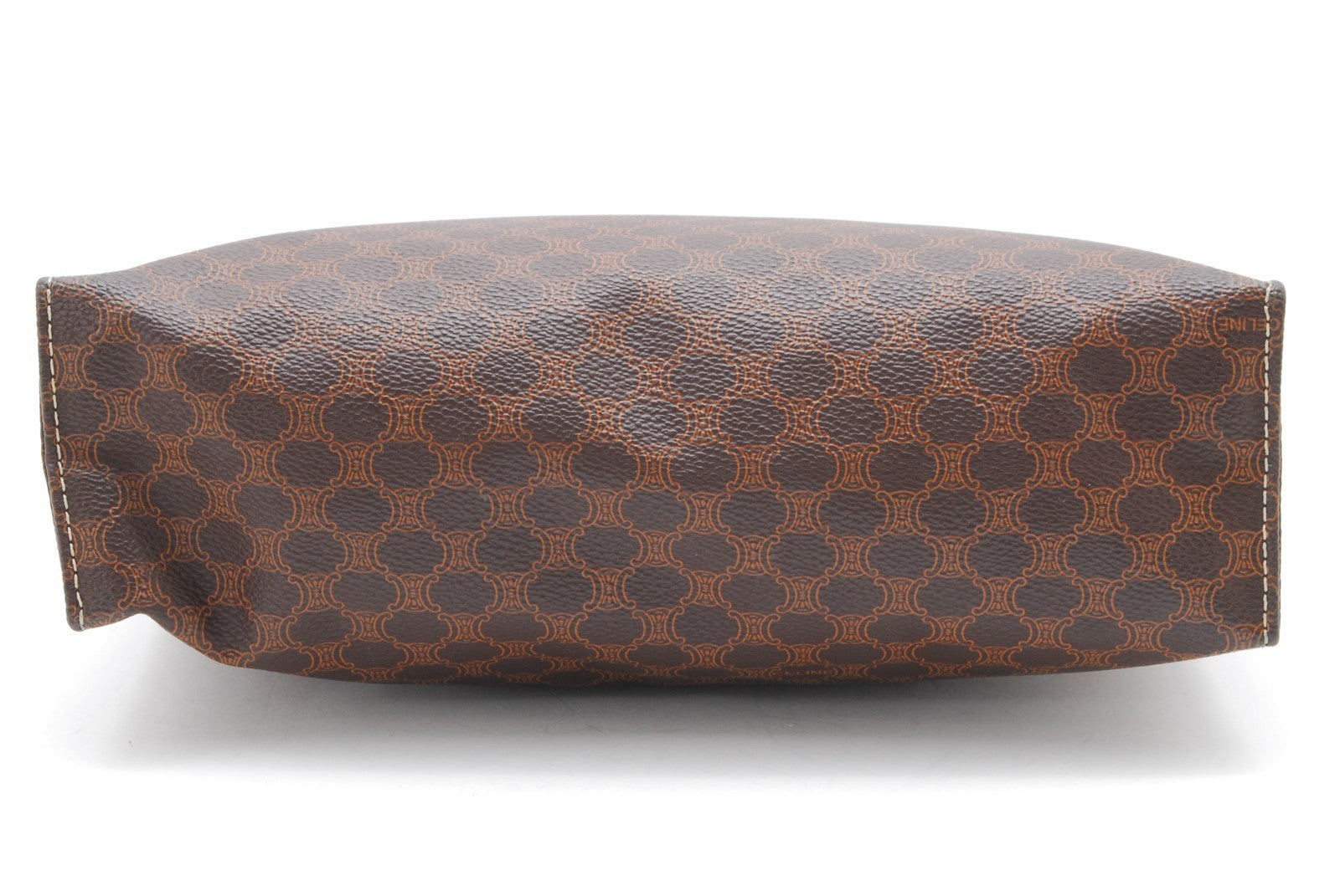 Celine Macadam Clutch Bag - Brown, PVC Leather