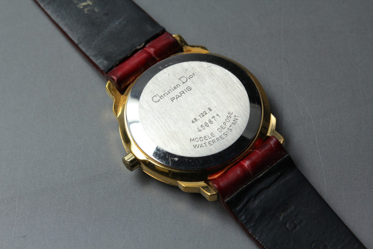 Christian Dior 48.122.3 Watch - Gold, Stainless Steel