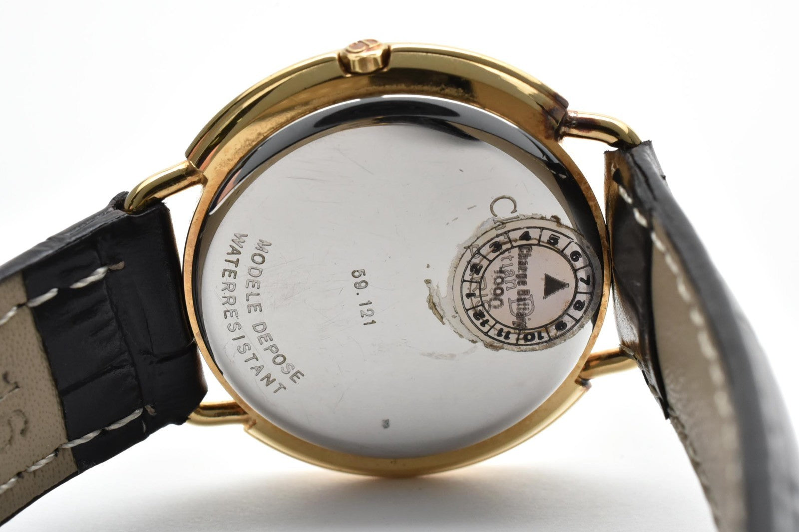Christian Dior 59.121 Watch - White, Gold Quartz