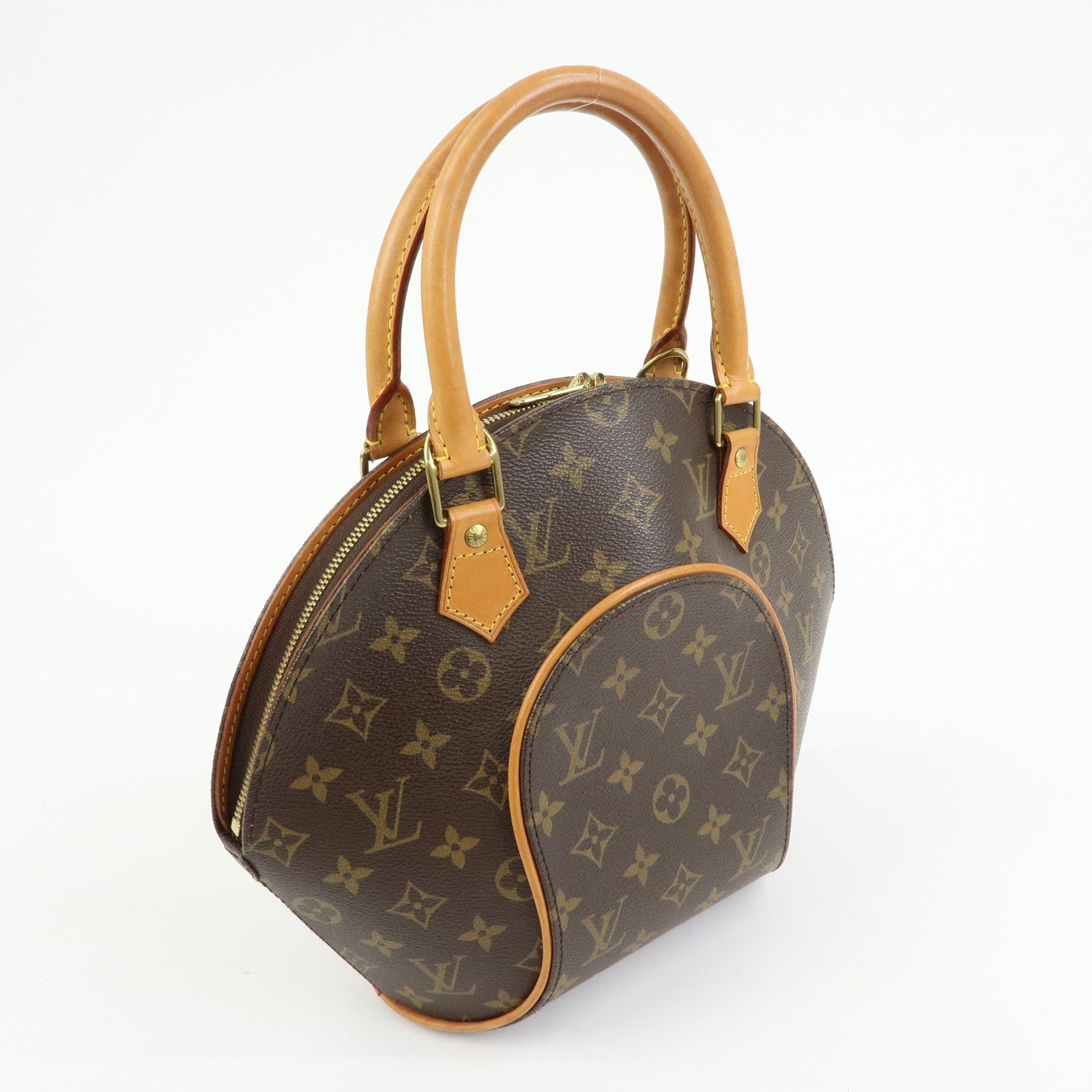 Louis Vuitton Papillon Hand Bag - Brown, Monogram Canvas