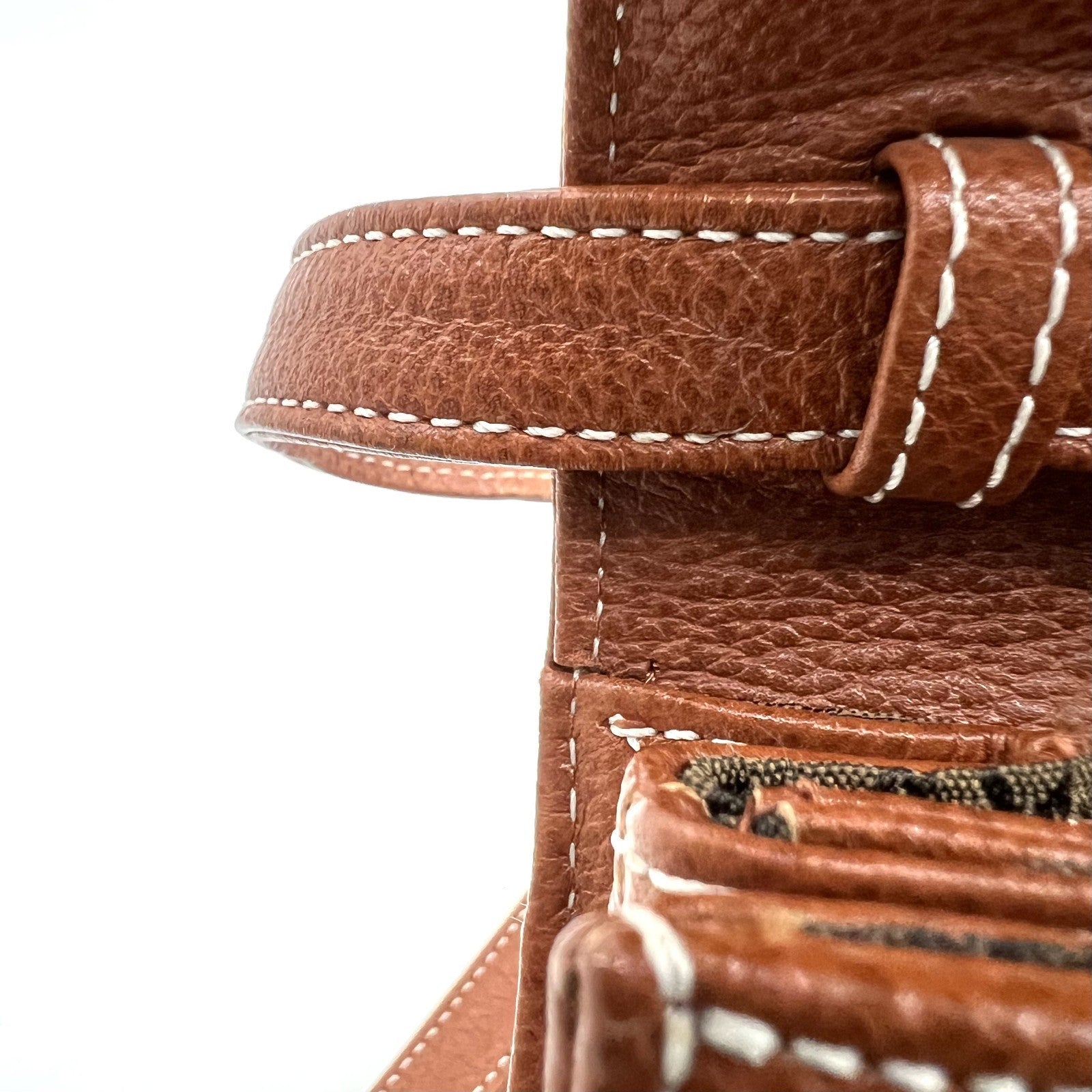 Saint Laurent Yves Cassandra Shoulder Bag - Brown, Leather 