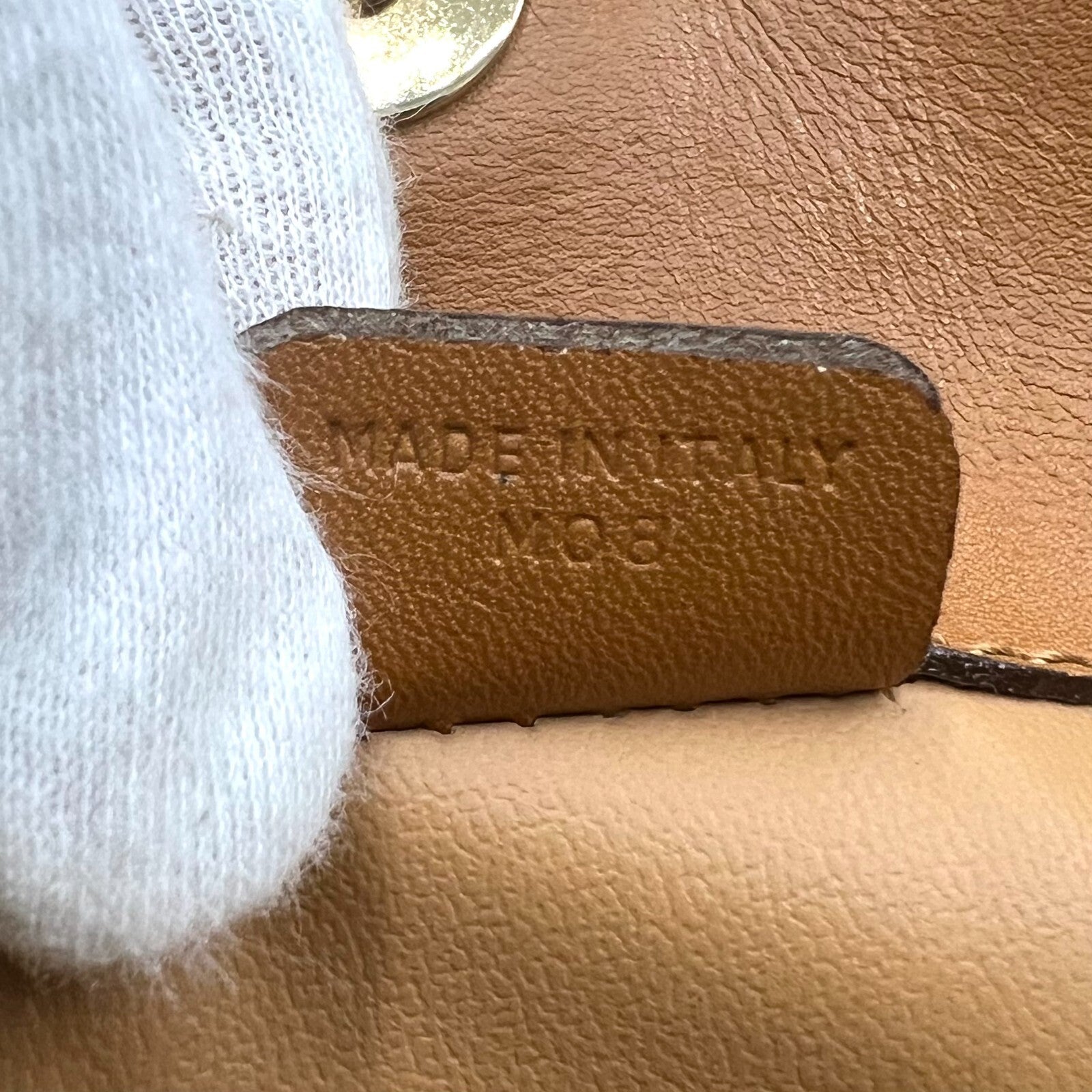 Celine Macadam Clutch - Ivory, Leather
