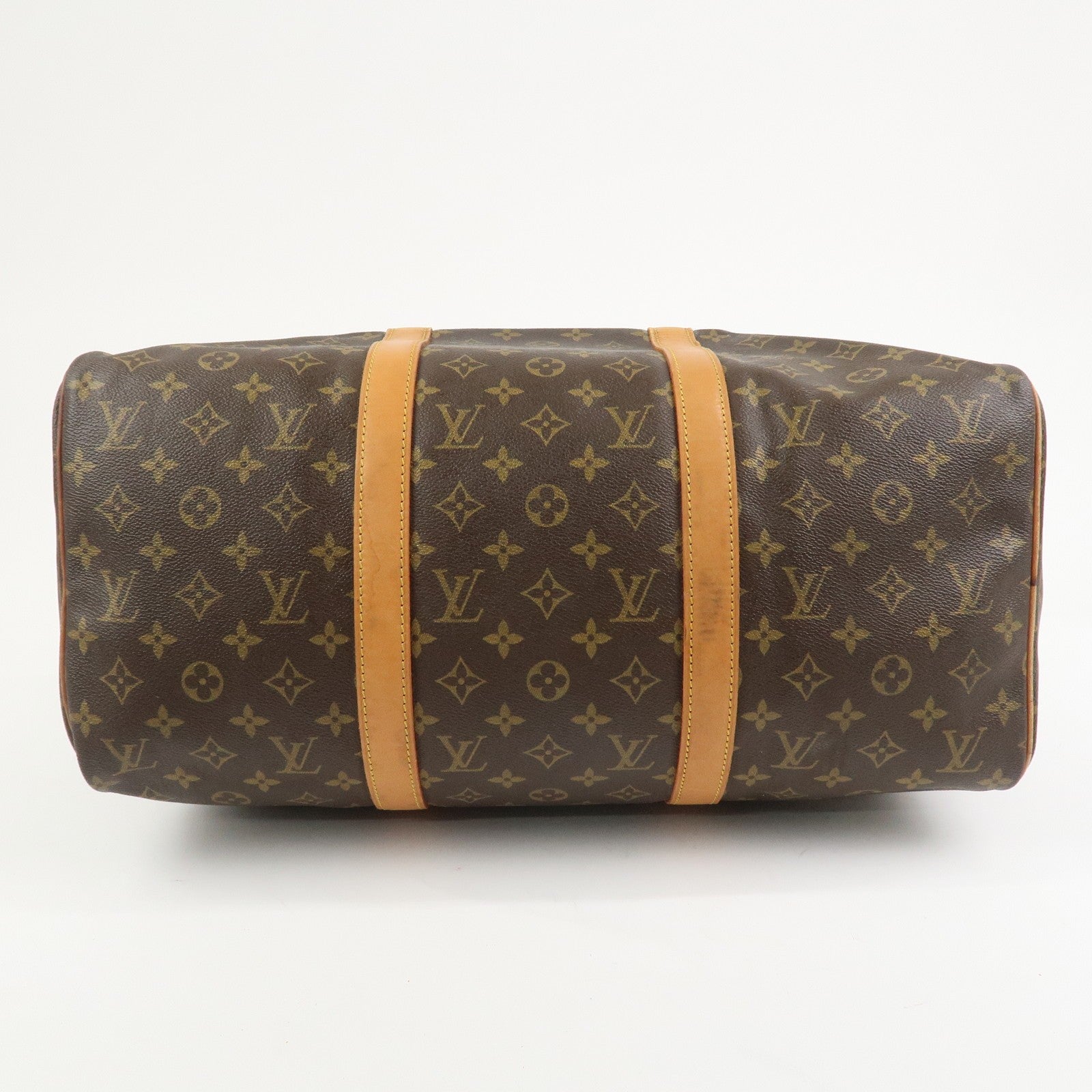 Louis Vuitton Monogram Sac Souple 45 Boston Bag - Brown, Monogram Canvas