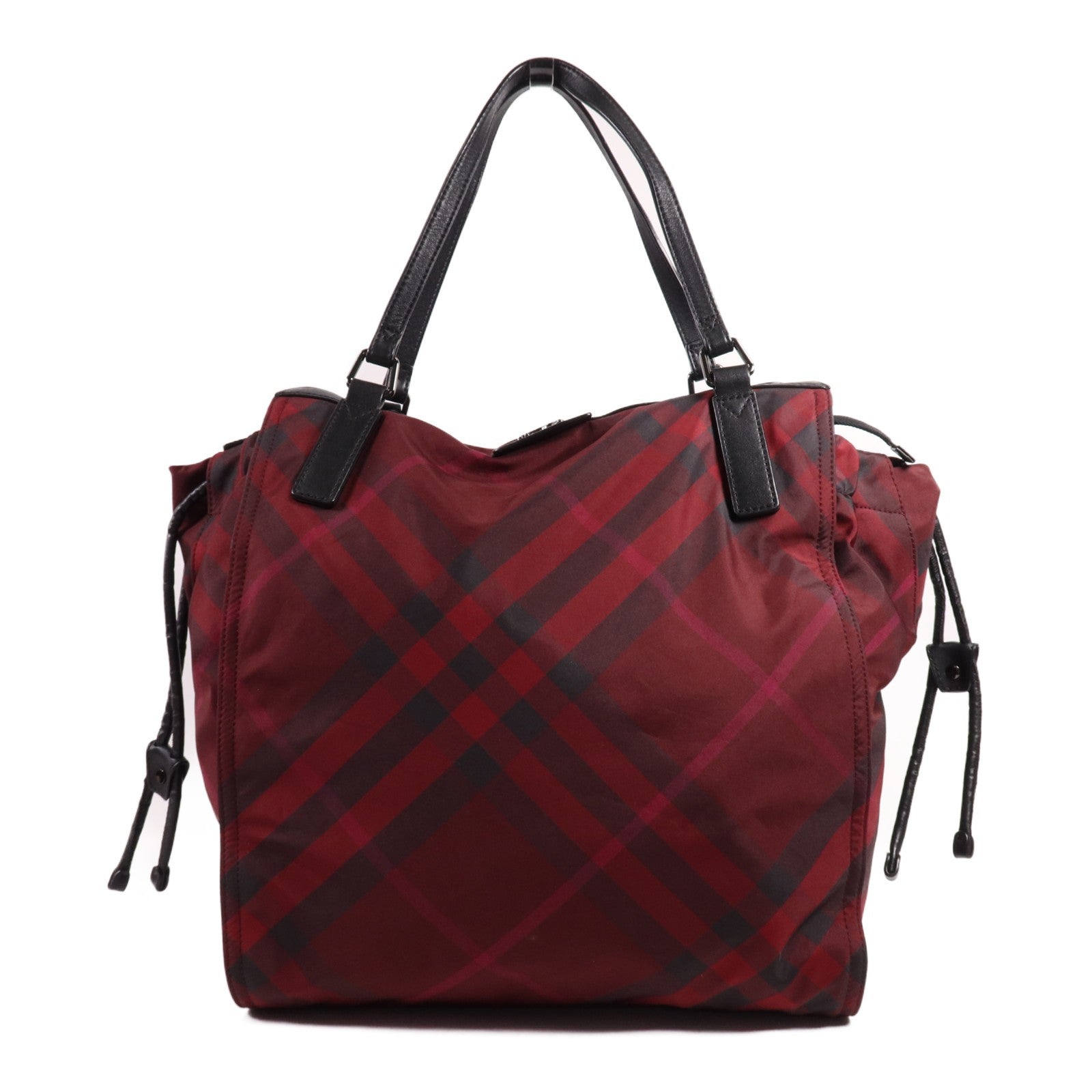 Burberry Shoulder Bag - Red/Black, Nylon