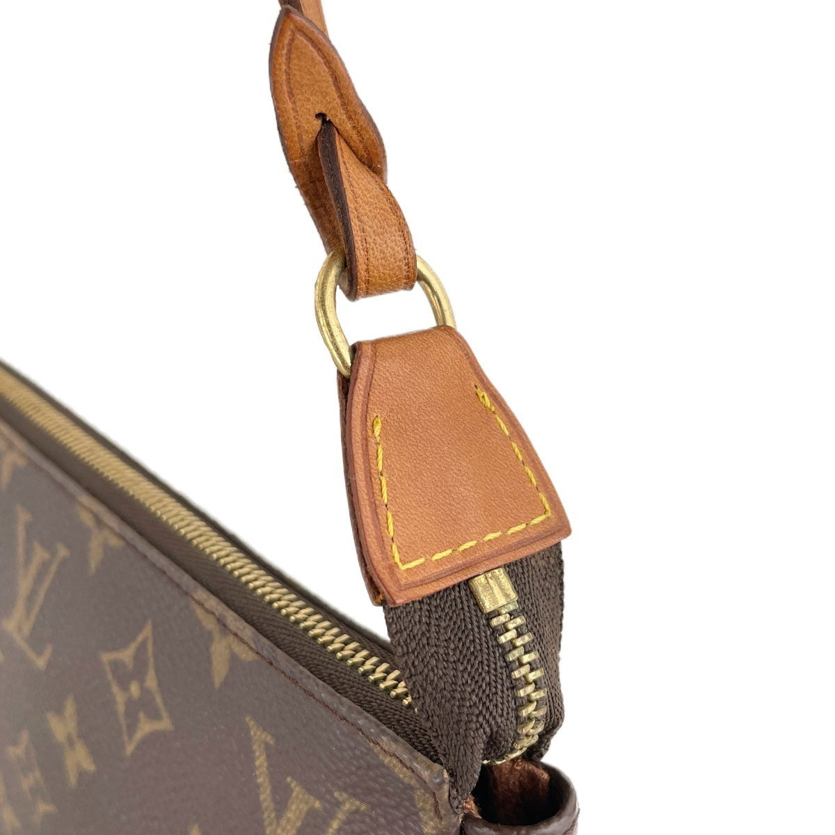 Louis Vuitton Pochette Accessoires Handbag - Brown, Coated Canvas