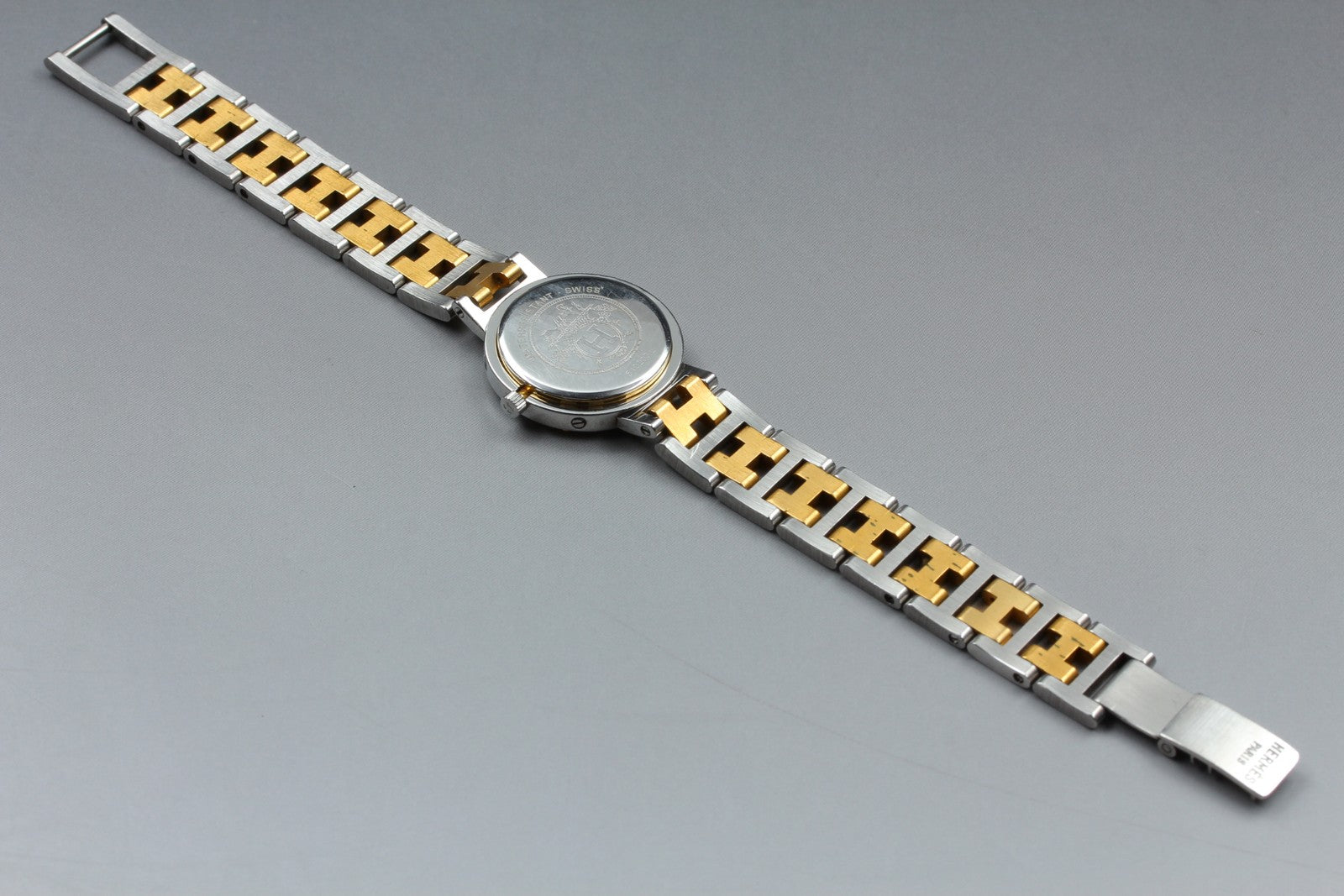 Hermès Clipper Wristwatch - Ivory, Stainless Steel